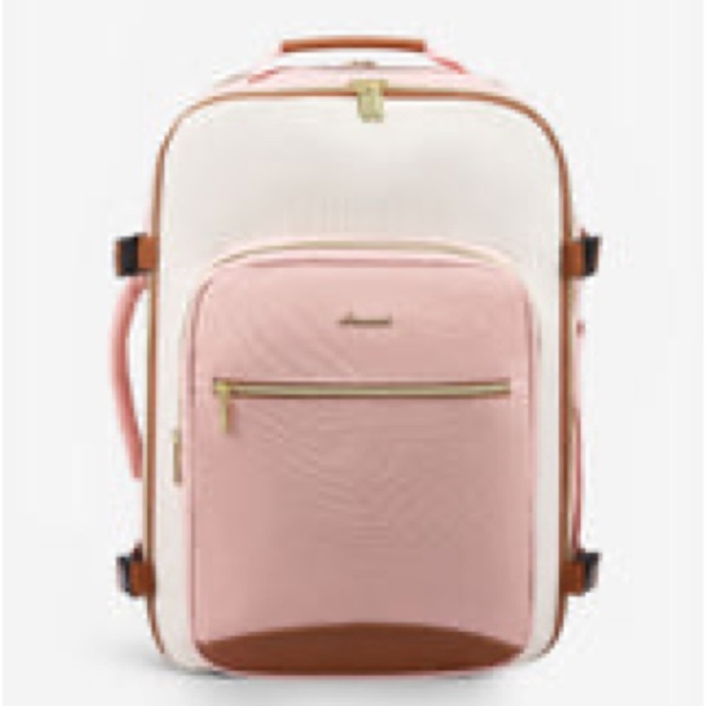 Pink and Cream Everyday Backpack